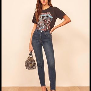 Reformation High and Skinny Jeans